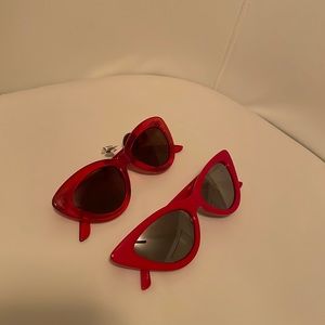 NWT red sunglasses